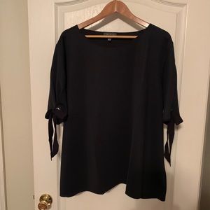 NWOT Limited Easy Wear Midnight Blue Top
